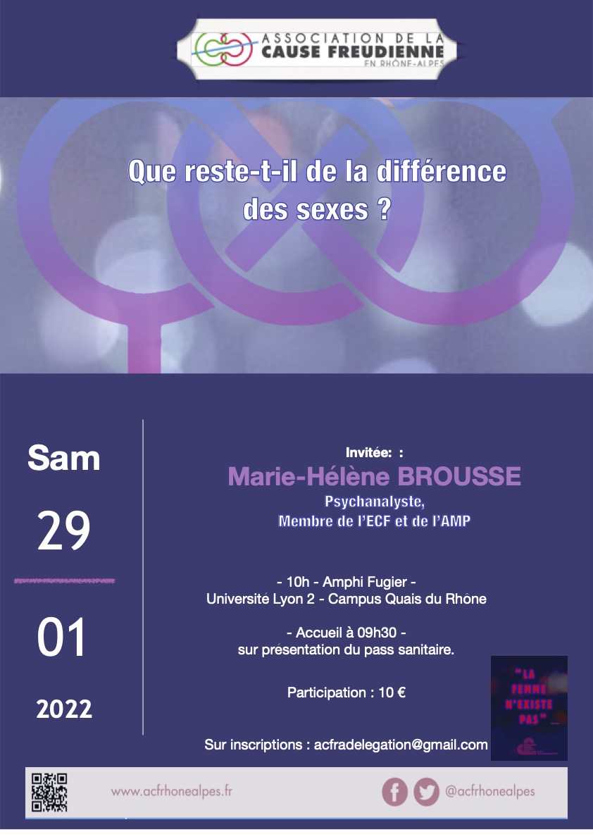 Conférence de Marie-Hélène BROUSSE