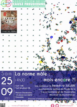 Conférence de Bénédicte Jullien à Grenoble, en vue des Journées de l'Ecole de la Cause Freudienne