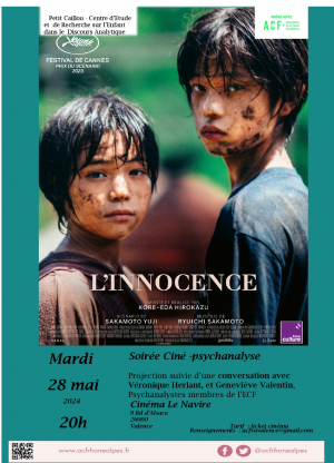 Soirée ciné-psychanalyse "l'innocence"