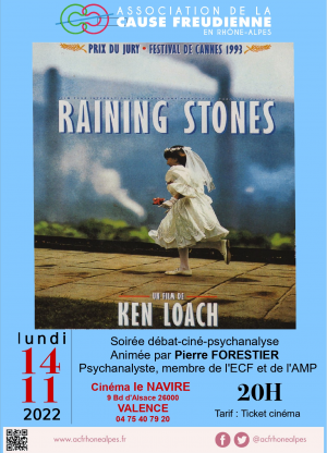Echo de la soirée ciné-débat "Raining stones"